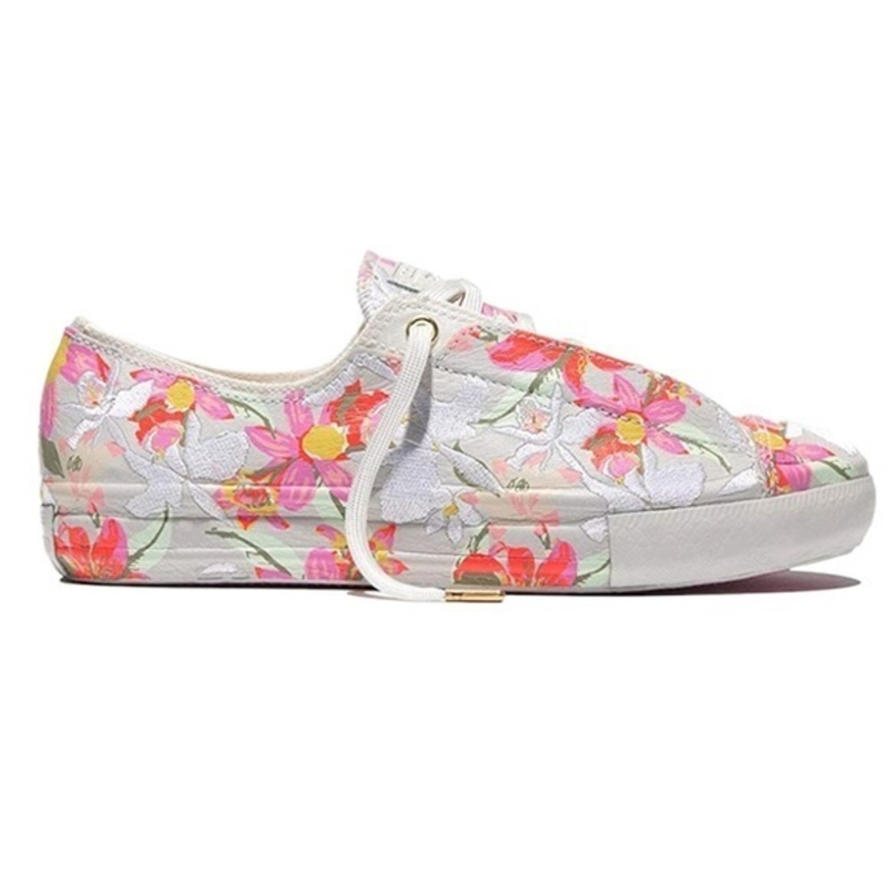 Pat Bo Converse Art Sneakers Rare Limited Edition HighLine Floral Shoes Size 7